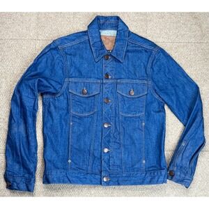 Freenote The Classic Vintage 12 oz Selvedge Denim Trucker Jacket Size‎ Medium